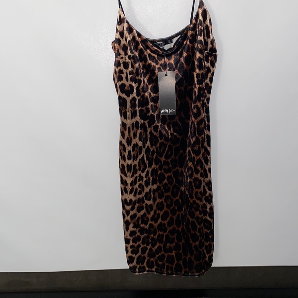 Nasty Gal Leopard Dress